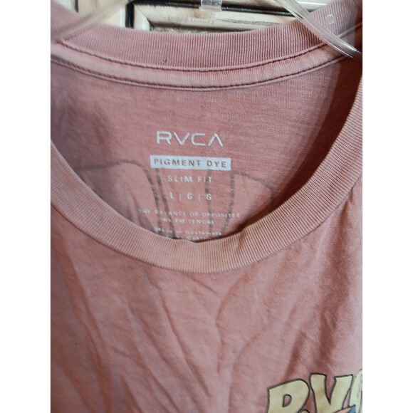 RVCA‎ Artist Network Shirt Slim Fit - Large - Magic Mushroom Guy Surfer - Picture 5 of 6